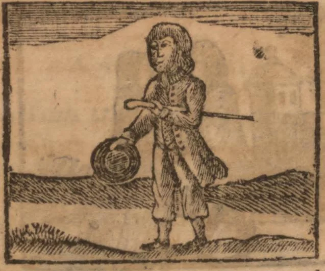 An illustration from The history of little Goody Twoshoes, otherwise called Mrs. Margery Twoshoes : with the means by which she acquired her learning and wisdom and in consequence thereof her estate ... see the original manuscript in the Vatican at Rome, and the cuts by Michael Angelo, illustrated with the comments of our great modern criticks, 1787, leaf 25