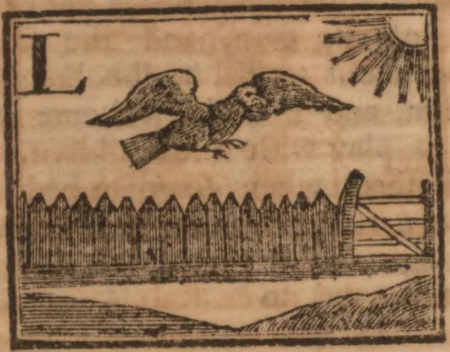 An illustration from The history of little Goody Twoshoes, otherwise called Mrs. Margery Twoshoes : with the means by which she acquired her learning and wisdom and in consequence thereof her estate ... see the original manuscript in the Vatican at Rome, and the cuts by Michael Angelo, illustrated with the comments of our great modern criticks, 1787, leaf 81