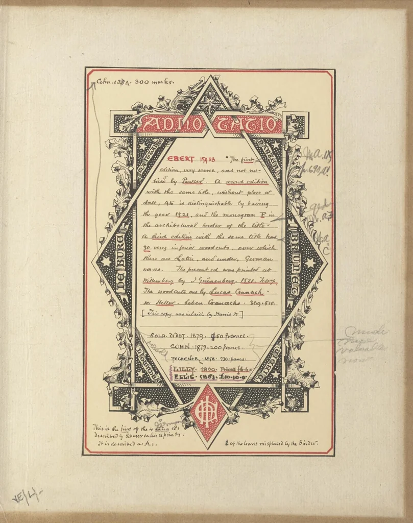 An illustration from Passional Christi und Antichristi, 1521, leaf 36