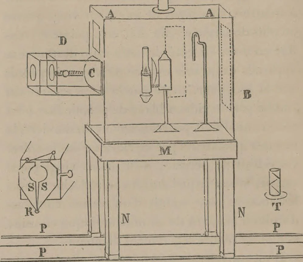 An illustration from Mémoires : récréatifs, scientifiques et anecdotiques, 1831, leaf 354