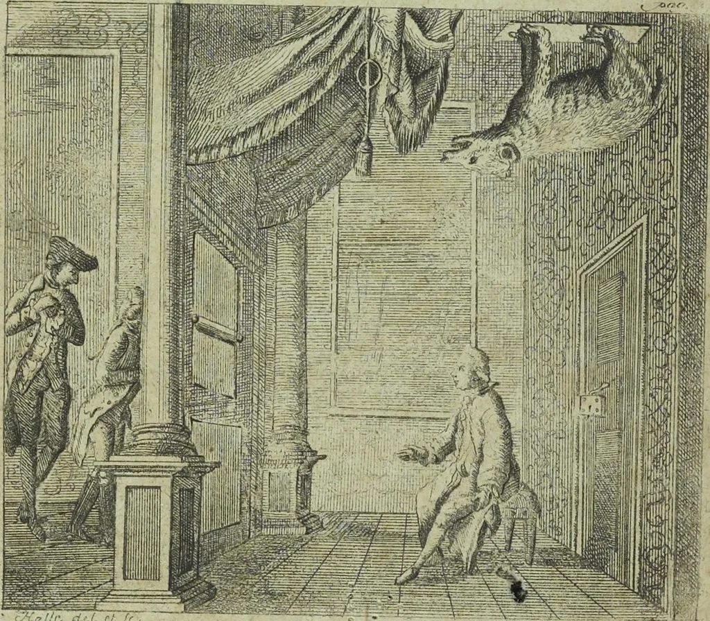 An illustration from Magie, oder, Die Zauberkräfte der Natur : so auf den Nutzen und die Belustigung angewandt worden, 1783, leaf 5