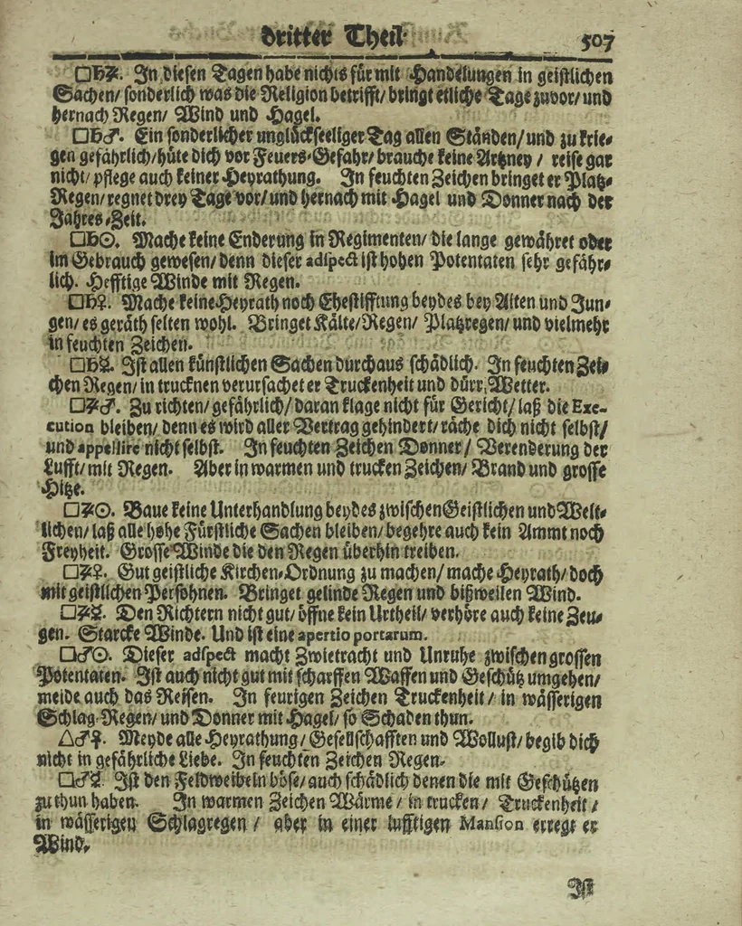 An illustration from Wolffgangi Hildebrands neu-vermehrt, vortrefflich, ausserlesen curieuses Kunst und Wunderbuch : darinnen begriffen wunderbahre Geheimnüsse und Kunststücke, wie man nemlich mit dem gantzen menschlichen Cörper zahmen und wilden Thieren, Vogeln, Fischen, Ungezieffern, allerley Gewächsen und Pflantzungen : auch sonsten fast unerhörte wunderbahrliche Sachen verrichten : auch etliche Wunder-Schrifften künstlich zu bereiten : zu löblicher und lustiger Ubung gebrauchen und die Zeit nützlich zu vertreiben, beneben Erzehlung vieler wunderlichen Dingen, so hin und wieder in der Welt gefunden werden : mit angehengter Beschreibung des Paradiess Luft-Garten und Planetenbuche, dabey eine vollkommene Beschreibung der Physiognomiae, Chiromantiae und Distillir-Kunst, 1704, leaf 529
