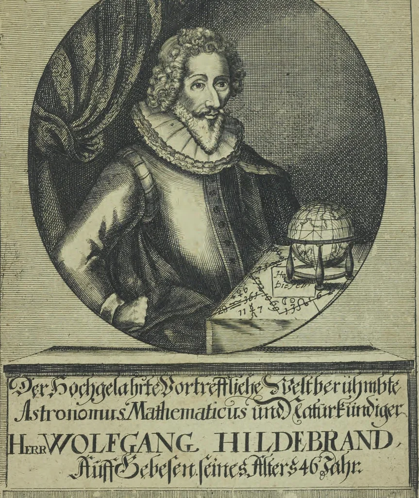 An illustration from Wolffgangi Hildebrands neu-vermehrt, vortrefflich, ausserlesen curieuses Kunst und Wunderbuch : darinnen begriffen wunderbahre Geheimnüsse und Kunststücke, wie man nemlich mit dem gantzen menschlichen Cörper zahmen und wilden Thieren, Vogeln, Fischen, Ungezieffern, allerley Gewächsen und Pflantzungen : auch sonsten fast unerhörte wunderbahrliche Sachen verrichten : auch etliche Wunder-Schrifften künstlich zu bereiten : zu löblicher und lustiger Ubung gebrauchen und die Zeit nützlich zu vertreiben, beneben Erzehlung vieler wunderlichen Dingen, so hin und wieder in der Welt gefunden werden : mit angehengter Beschreibung des Paradiess Luft-Garten und Planetenbuche, dabey eine vollkommene Beschreibung der Physiognomiae, Chiromantiae und Distillir-Kunst, 1704, leaf 6