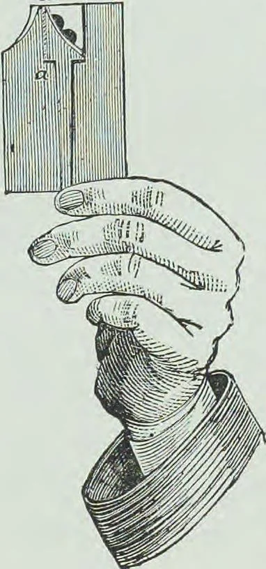 An illustration from Modern magic : a practical treatise on the art of conjuring, 1894, leaf 160