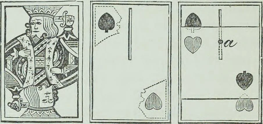 An illustration from Modern magic : a practical treatise on the art of conjuring, 1894, leaf 163