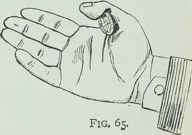 An illustration from Modern magic : a practical treatise on the art of conjuring, 1894, leaf 169