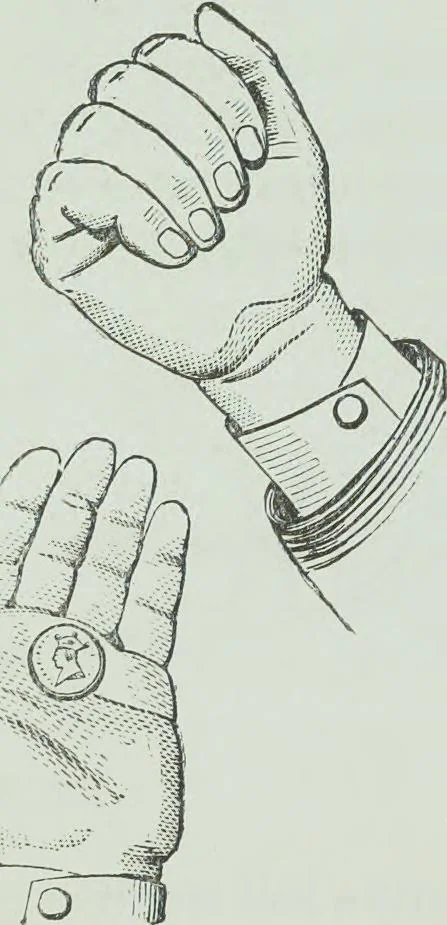 An illustration from Modern magic : a practical treatise on the art of conjuring, 1894, leaf 171