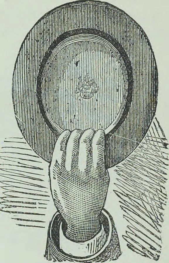 An illustration from Modern magic : a practical treatise on the art of conjuring, 1894, leaf 325