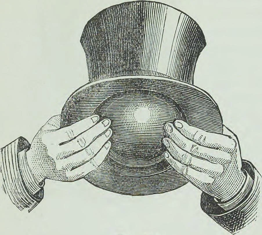 An illustration from Modern magic : a practical treatise on the art of conjuring, 1894, leaf 326