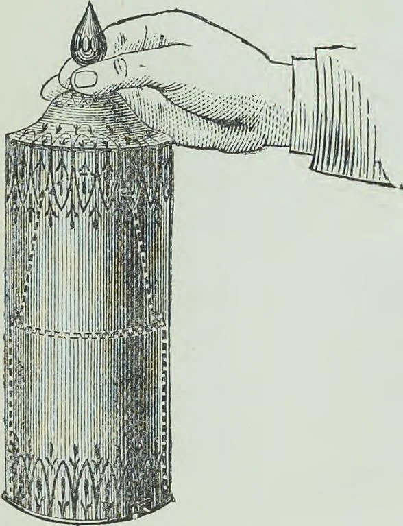 An illustration from Modern magic : a practical treatise on the art of conjuring, 1894, leaf 386