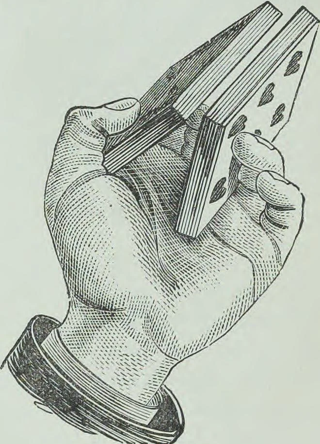 An illustration from Modern magic : a practical treatise on the art of conjuring, 1894, leaf 39