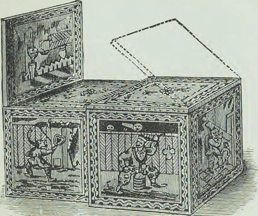An illustration from Modern magic : a practical treatise on the art of conjuring, 1894, leaf 414