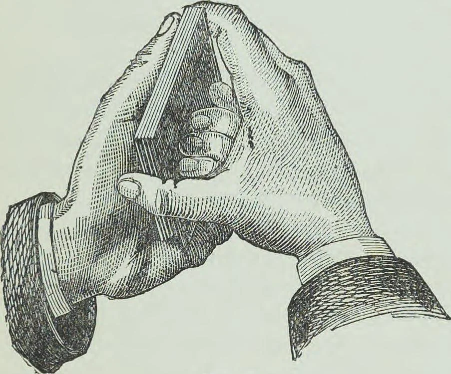 An illustration from Modern magic : a practical treatise on the art of conjuring, 1894, leaf 44