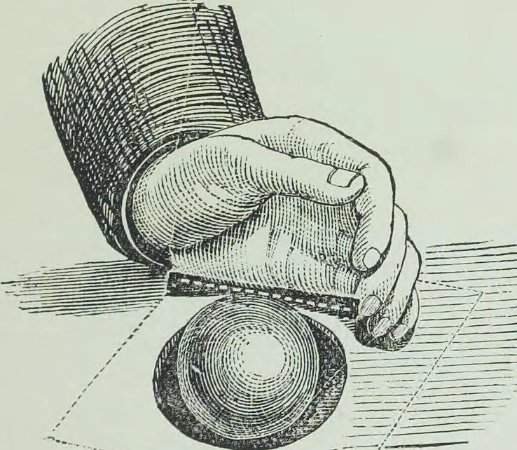 An illustration from Modern magic : a practical treatise on the art of conjuring, 1894, leaf 460