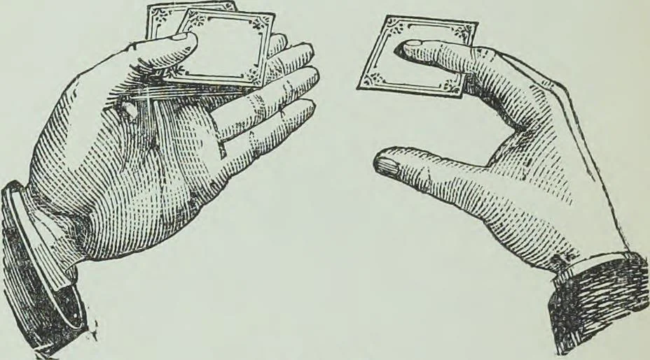 An illustration from Modern magic : a practical treatise on the art of conjuring, 1894, leaf 49