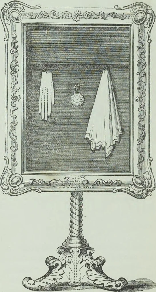 An illustration from Modern magic : a practical treatise on the art of conjuring, 1894, leaf 495