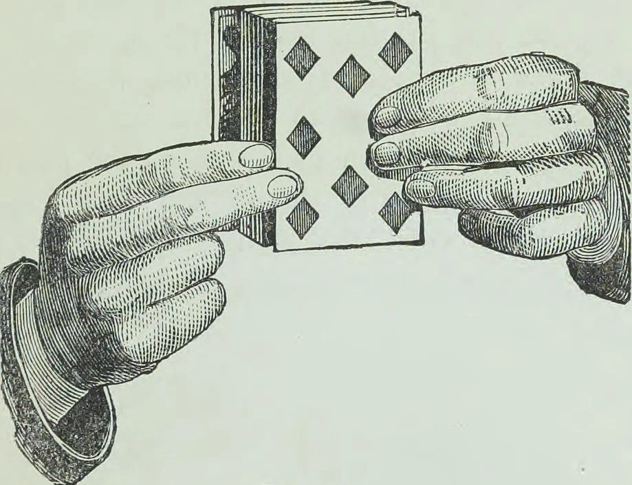 An illustration from Modern magic : a practical treatise on the art of conjuring, 1894, leaf 50
