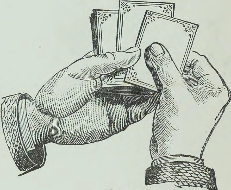 An illustration from Modern magic : a practical treatise on the art of conjuring, 1894, leaf 51