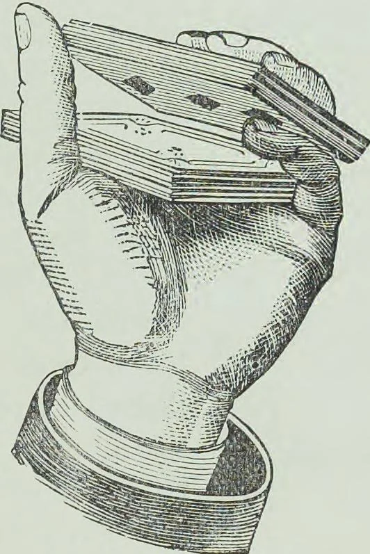 An illustration from Modern magic : a practical treatise on the art of conjuring, 1894, leaf 54