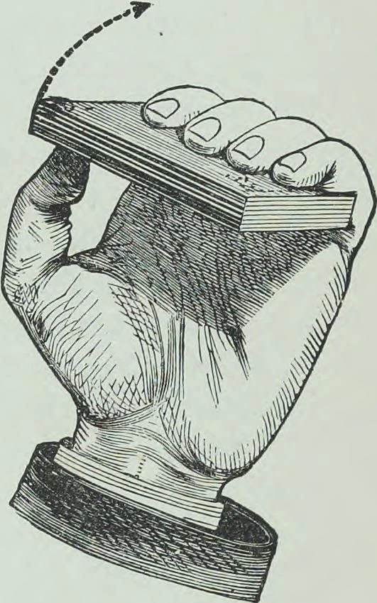 An illustration from Modern magic : a practical treatise on the art of conjuring, 1894, leaf 57