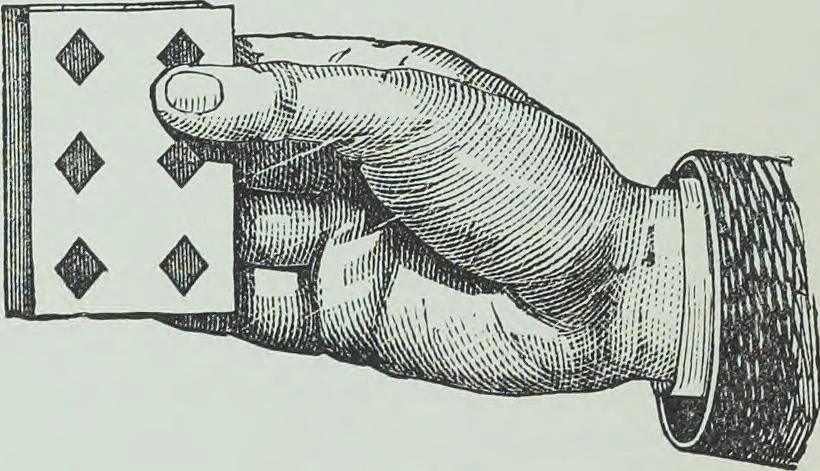 An illustration from Modern magic : a practical treatise on the art of conjuring, 1894, leaf 65