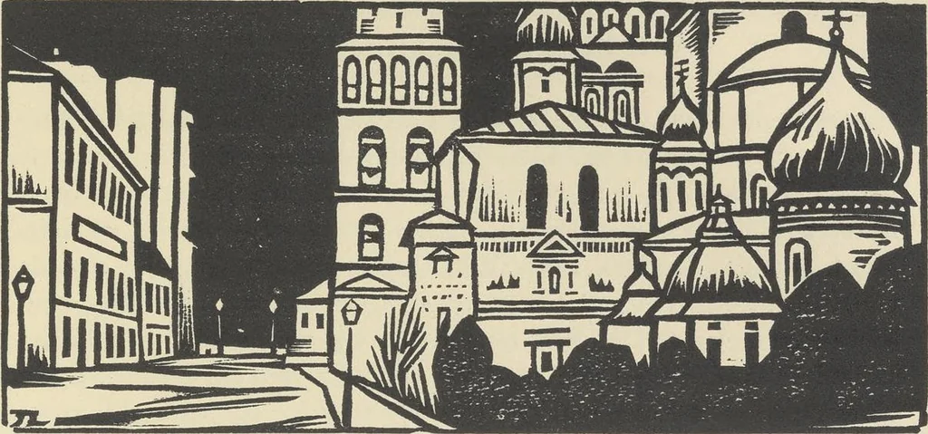 An illustration from Ariane, jeune fille russe, roman, 1924, leaf 102