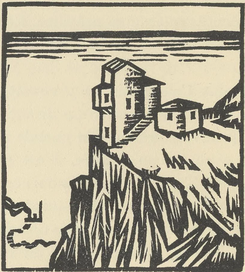 An illustration from Ariane, jeune fille russe, roman, 1924, leaf 121