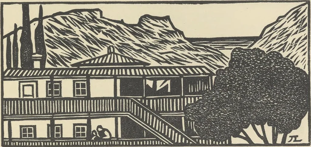 An illustration from Ariane, jeune fille russe, roman, 1924, leaf 122