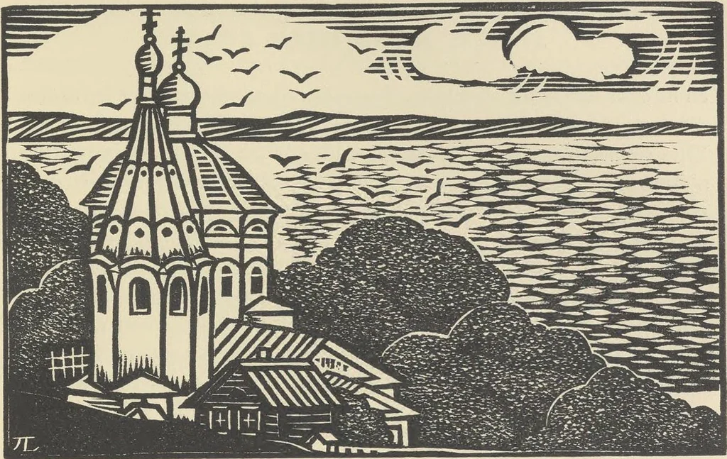 An illustration from Ariane, jeune fille russe, roman, 1924, leaf 134