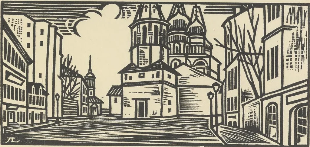 An illustration from Ariane, jeune fille russe, roman, 1924, leaf 140
