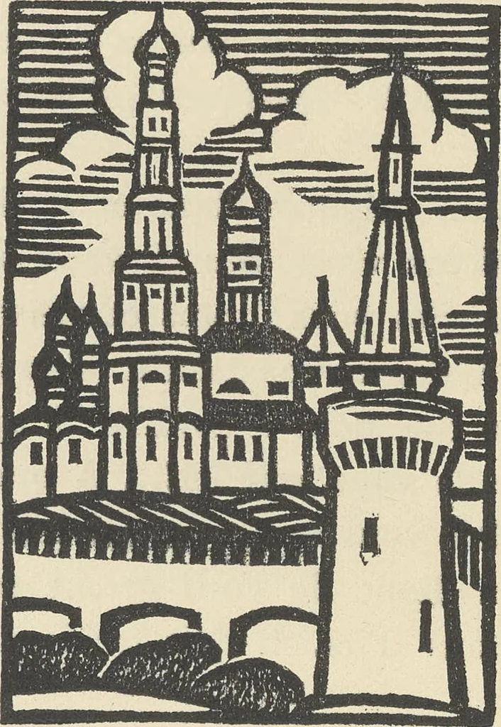 An illustration from Ariane, jeune fille russe, roman, 1924, leaf 159