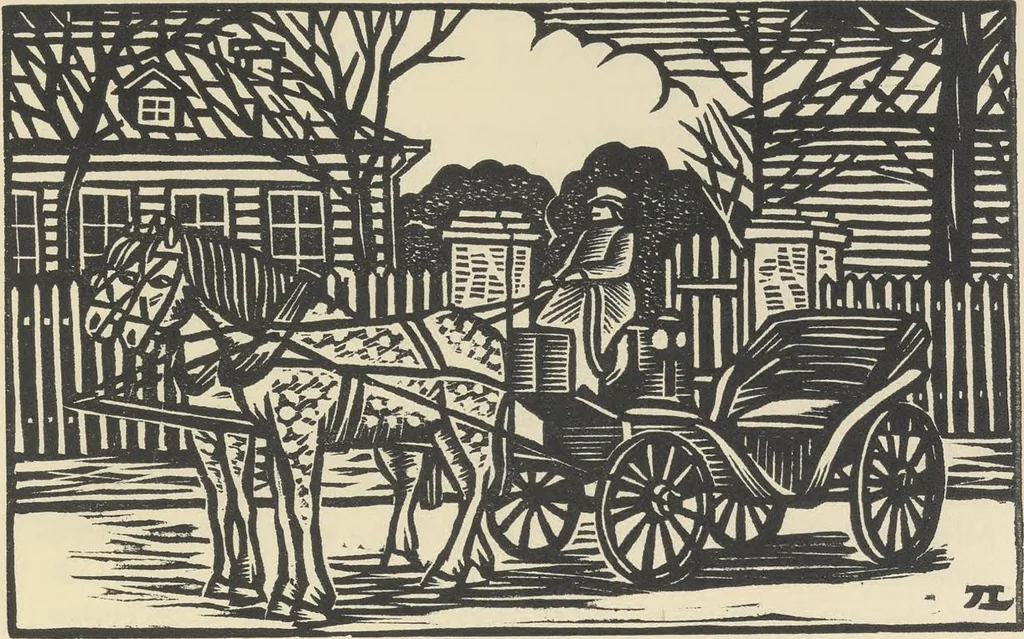 An illustration from Ariane, jeune fille russe, roman, 1924, leaf 58