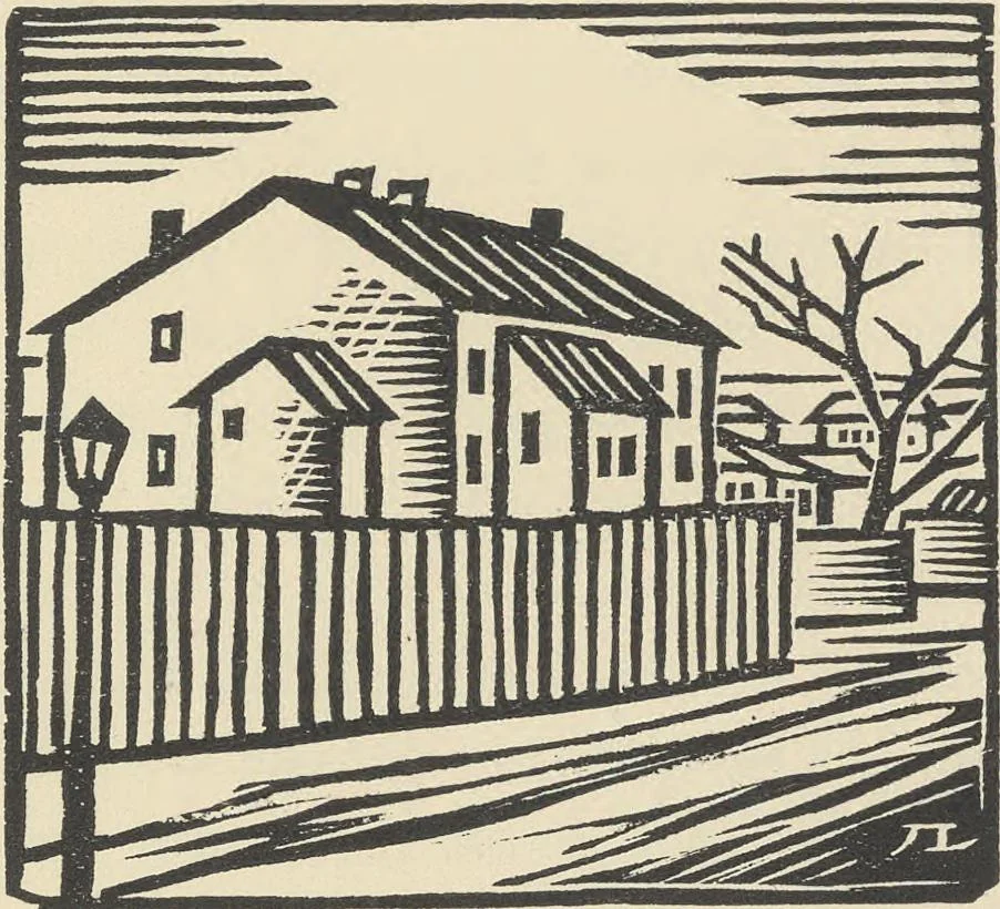 An illustration from Ariane, jeune fille russe, roman, 1924, leaf 64