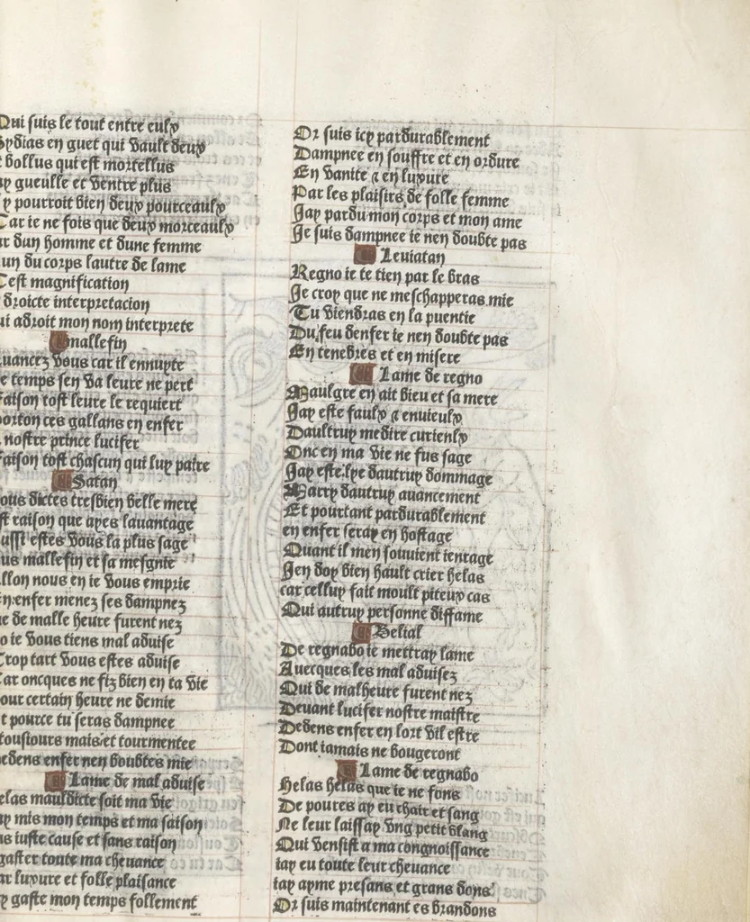 An illustration from Bien, aduise mal, aduise, 1499, leaf 108