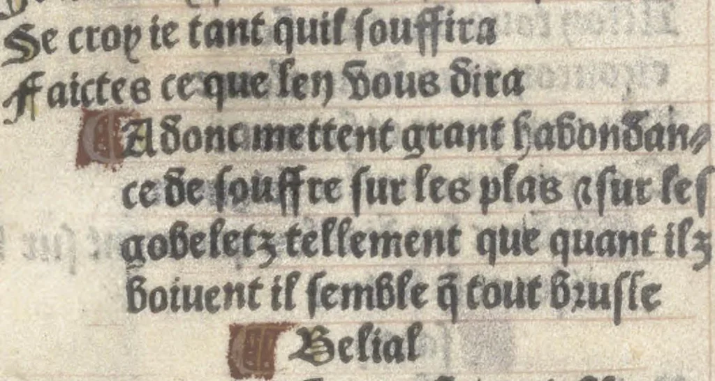 An illustration from Bien, aduise mal, aduise, 1499, leaf 111