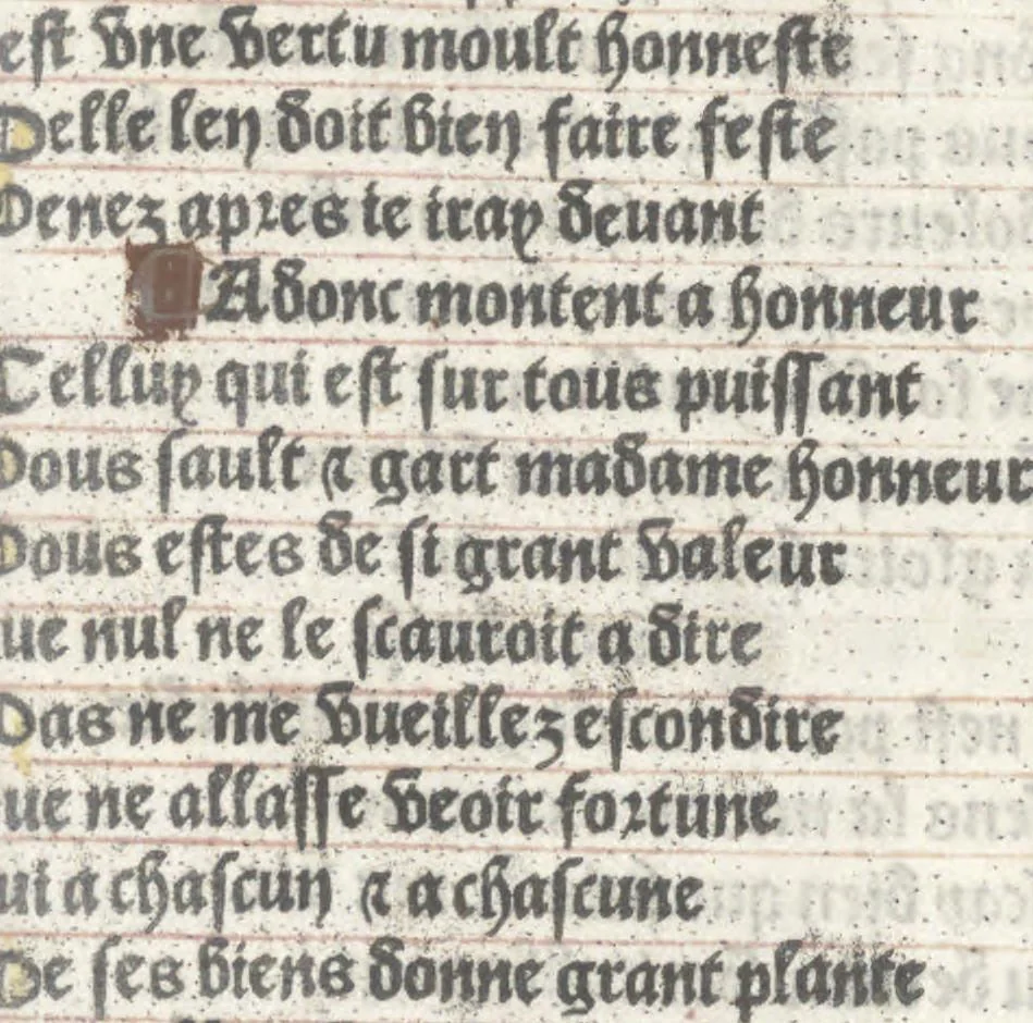 An illustration from Bien, aduise mal, aduise, 1499, leaf 114