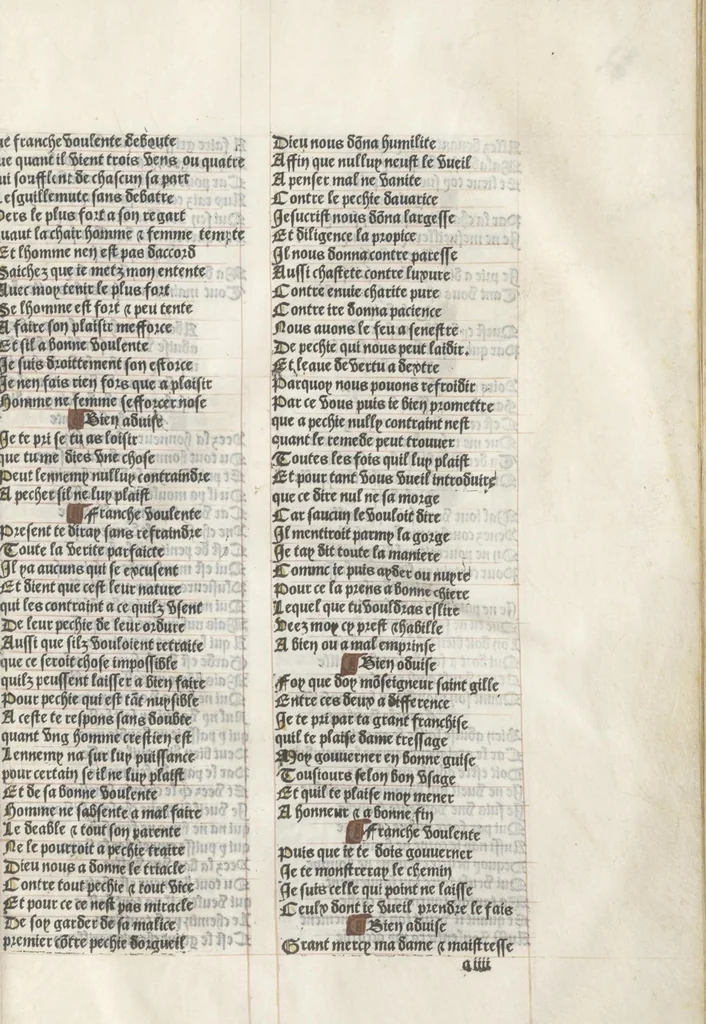 An illustration from Bien, aduise mal, aduise, 1499, leaf 16