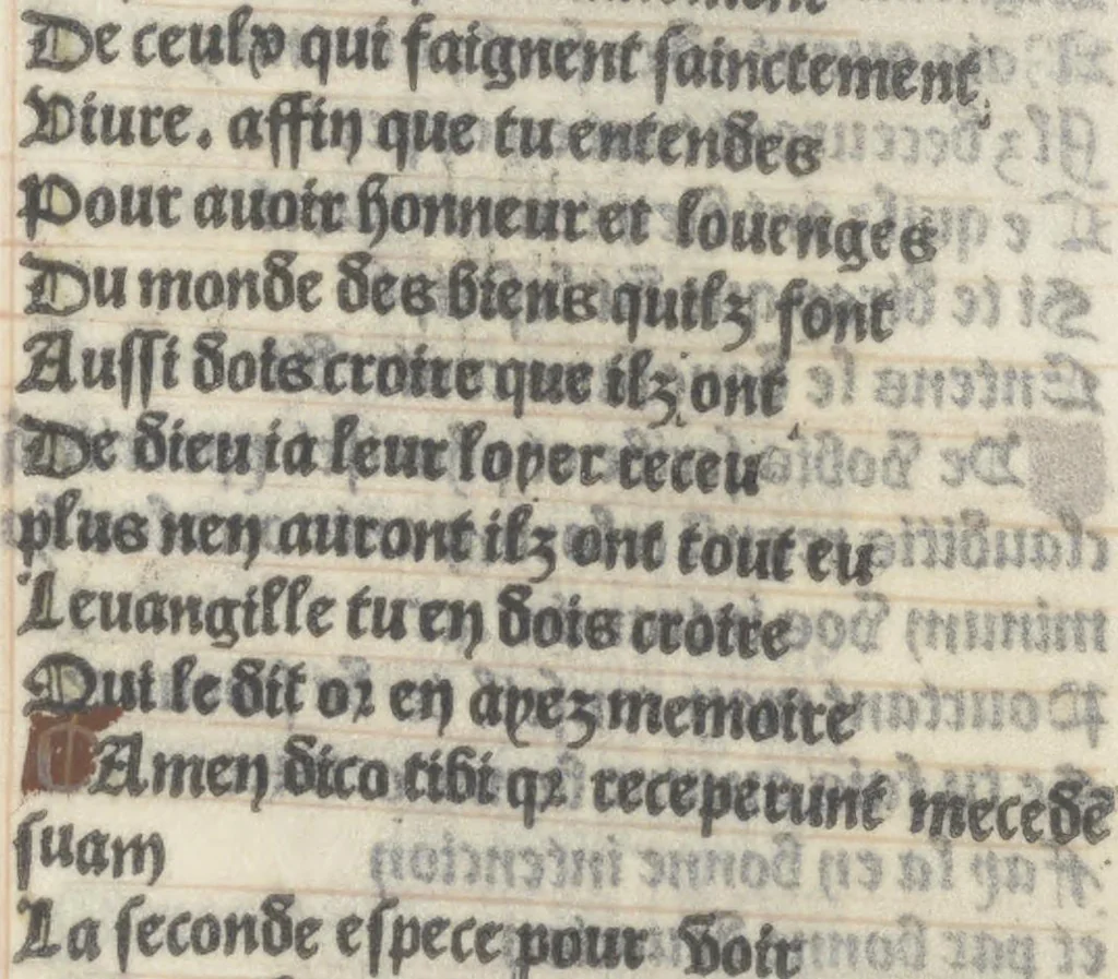 An illustration from Bien, aduise mal, aduise, 1499, leaf 22