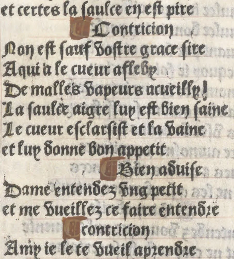 An illustration from Bien, aduise mal, aduise, 1499, leaf 23