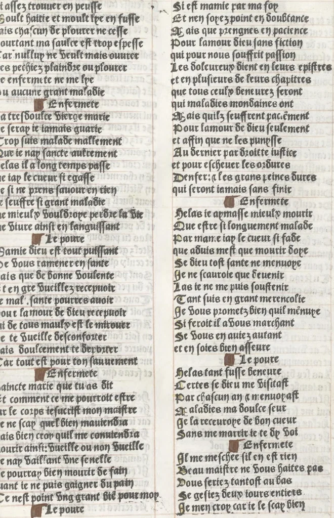 An illustration from Bien, aduise mal, aduise, 1499, leaf 24