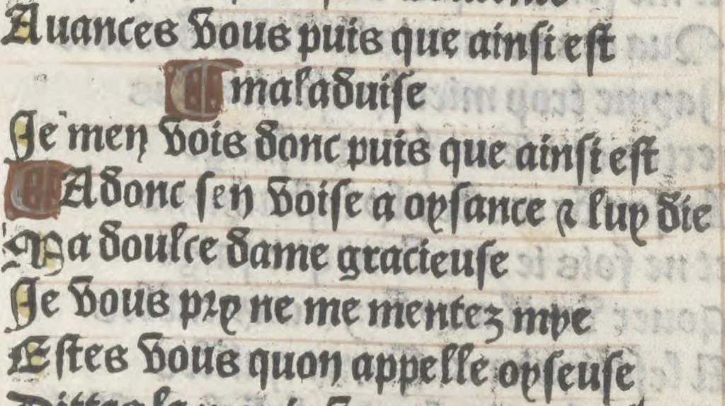 An illustration from Bien, aduise mal, aduise, 1499, leaf 32