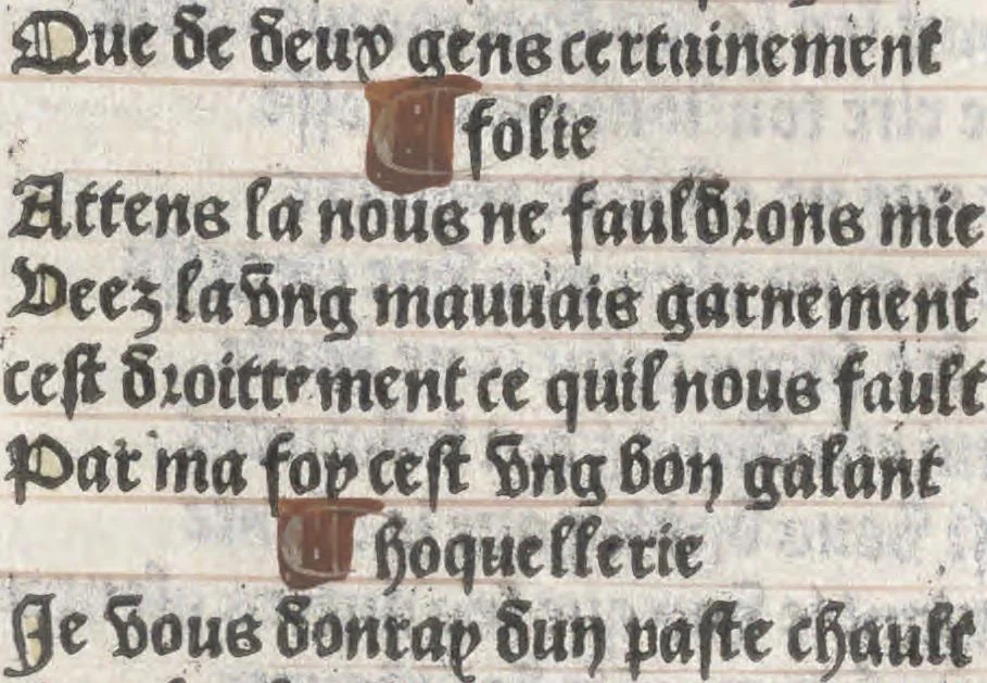 An illustration from Bien, aduise mal, aduise, 1499, leaf 39