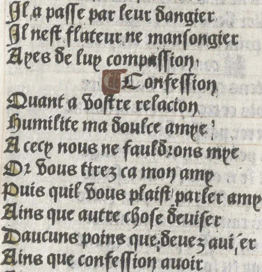An illustration from Bien, aduise mal, aduise, 1499, leaf 46