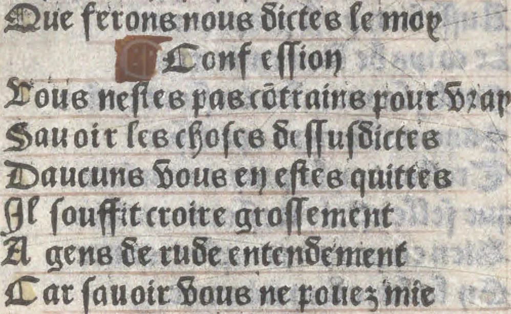 An illustration from Bien, aduise mal, aduise, 1499, leaf 53