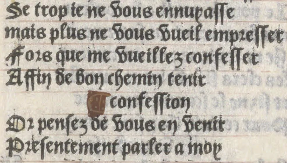 An illustration from Bien, aduise mal, aduise, 1499, leaf 53