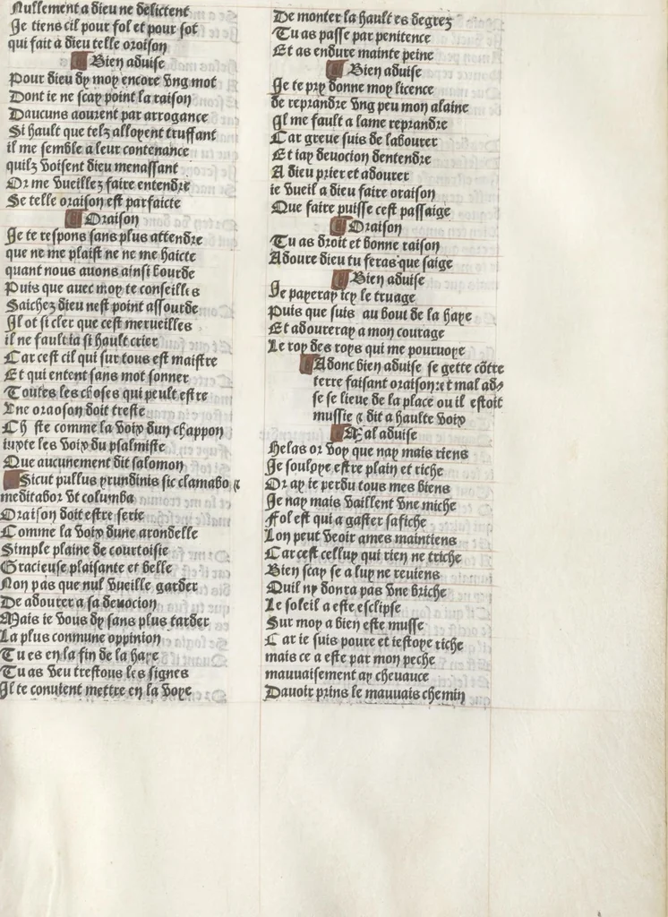 An illustration from Bien, aduise mal, aduise, 1499, leaf 68