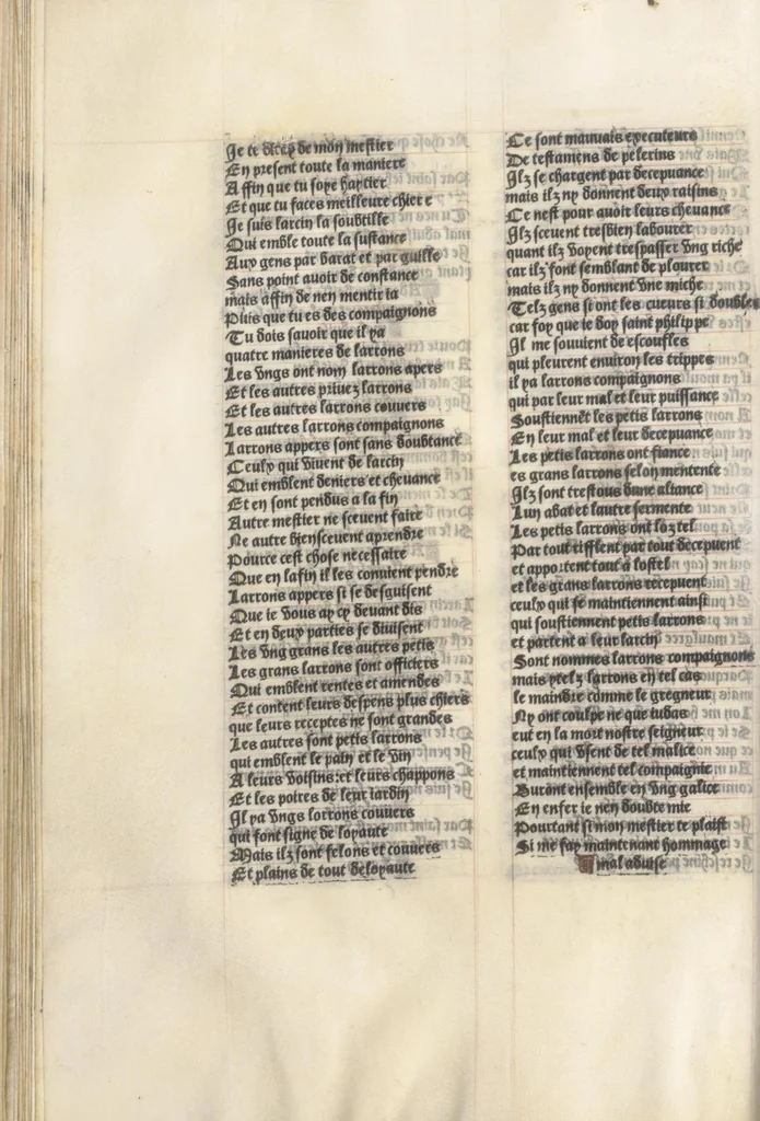 An illustration from Bien, aduise mal, aduise, 1499, leaf 71
