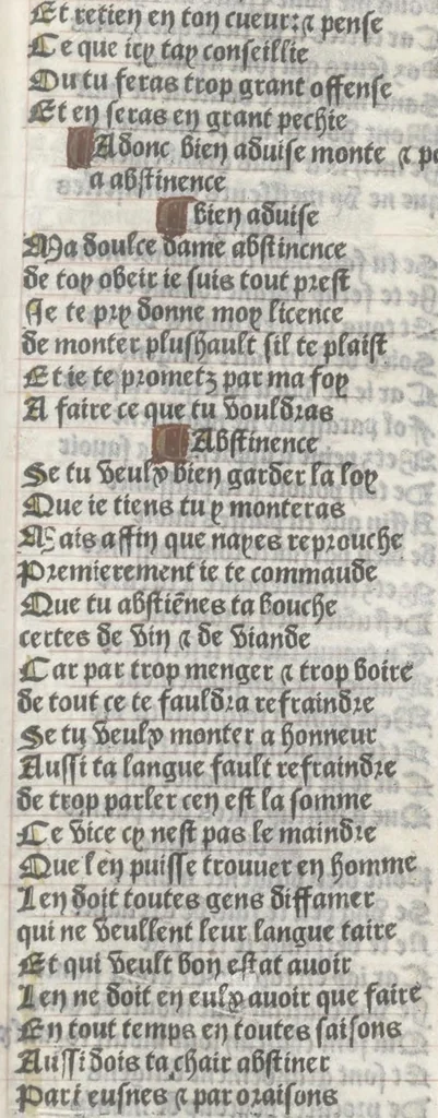 An illustration from Bien, aduise mal, aduise, 1499, leaf 76