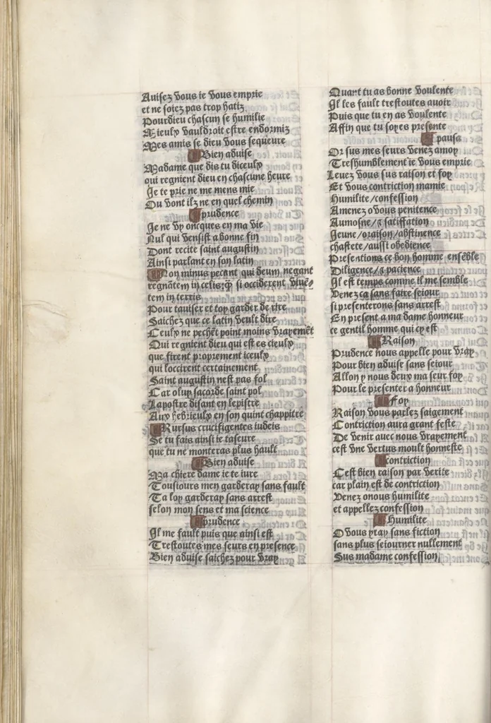 An illustration from Bien, aduise mal, aduise, 1499, leaf 83