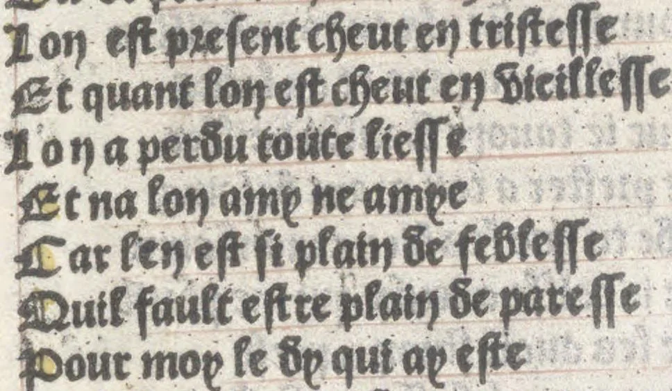 An illustration from Bien, aduise mal, aduise, 1499, leaf 97